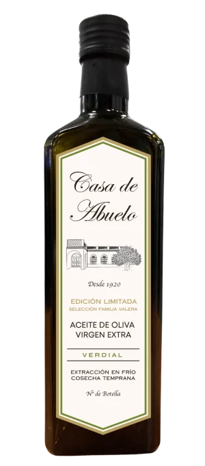 AOVE Casa de Abuelo, variedad verdial 500 ml